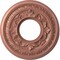 Ekena Millwork Baltimore PVC Medallion (Canopies up to 4 1/4"), 10"OD x 3 1/2"ID x 3/4"P, Metallic Champagne Pink CMP10BAFCP - alternate 1